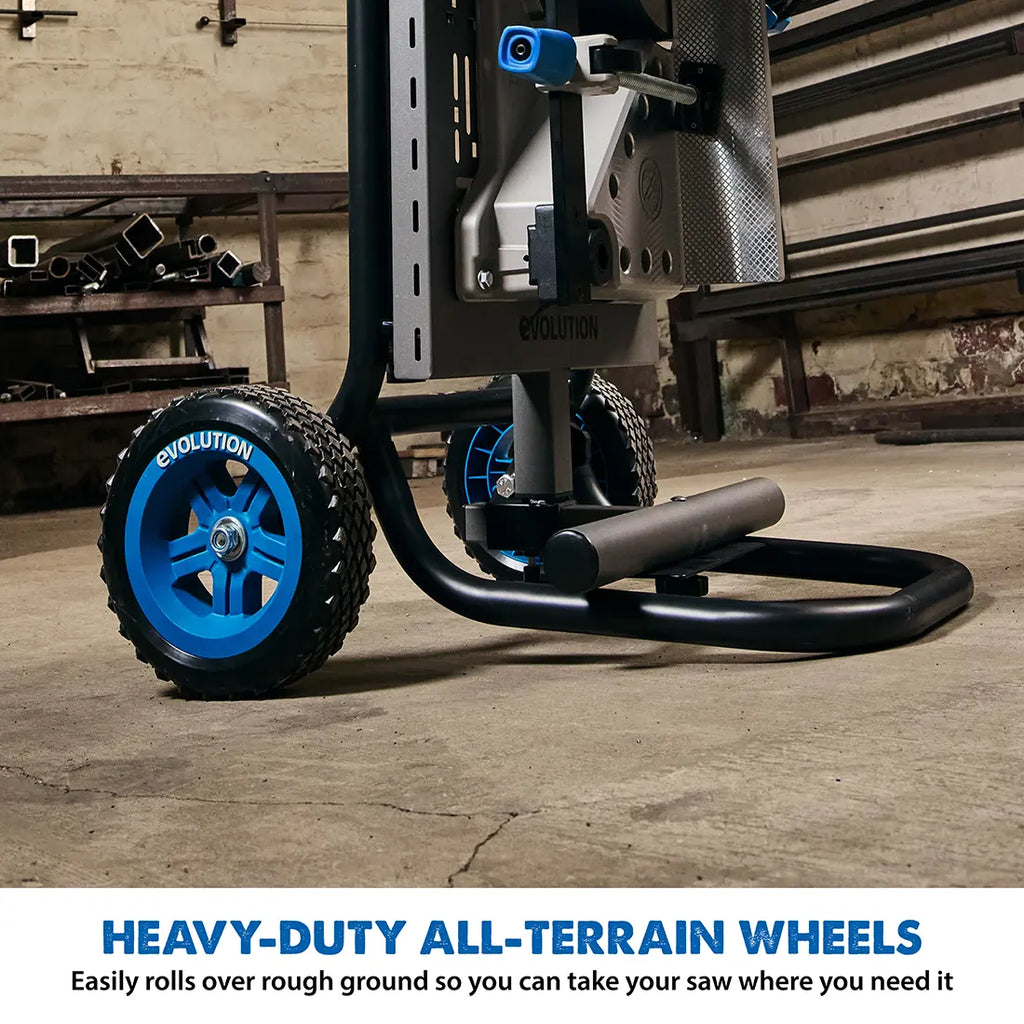 Evolution 133-0001 MCSSTAND, Mitering Chop Saw Stand with Powerlift Assist