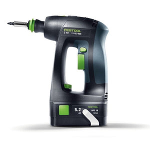 Festool - 577620 Cordless Drill C 18-Basic