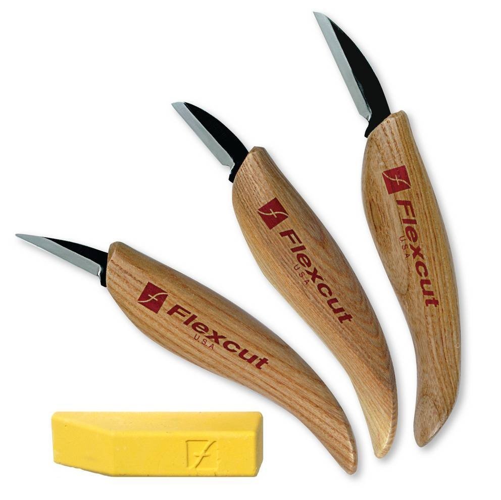 FlexCut KN500 - 3-Knife Starter Set