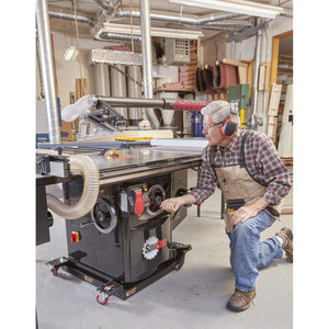 Folding Outfeed Table