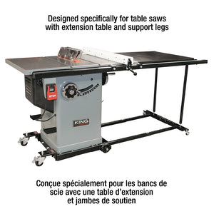 Heavy-Duty Universal Mobile Bas For Table Saws