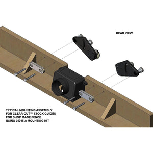 JessEm 04216 - Shop Made Fence Mounting Kit for Clear-Cut Stock Guides