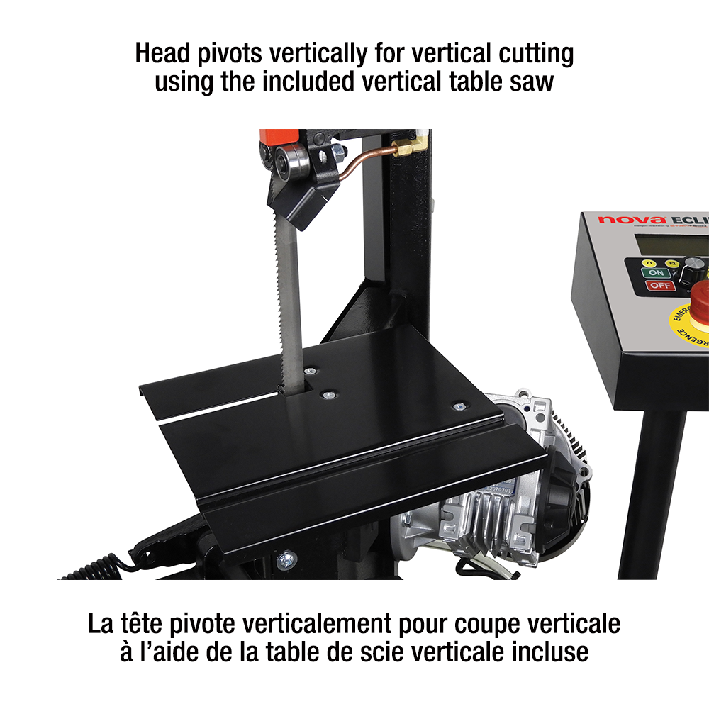 King 59001 - 7" X 12" NOVA DVR METAL CUTTING BANDSAW
