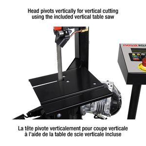King 59001 - 7" X 12" NOVA DVR METAL CUTTING BANDSAW