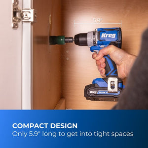 Kreg 20V Ionic Drive™ 1/2" Compact Drill Tool Only