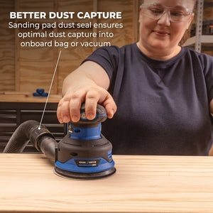 Kreg 20V Ionic Drive™ 5" Random Orbit Sander Tool Only
