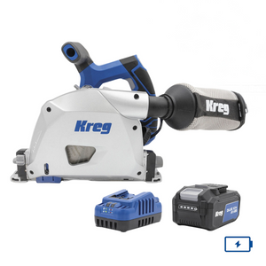 Kreg 20V Ionic Drive™ 6 1/2" Plunge-Cut Track Saw Kit