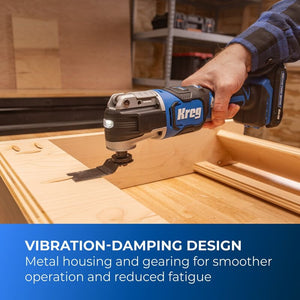 Kreg 20V Ionic Drive™ Oscillating Multi-Tool Tool Only