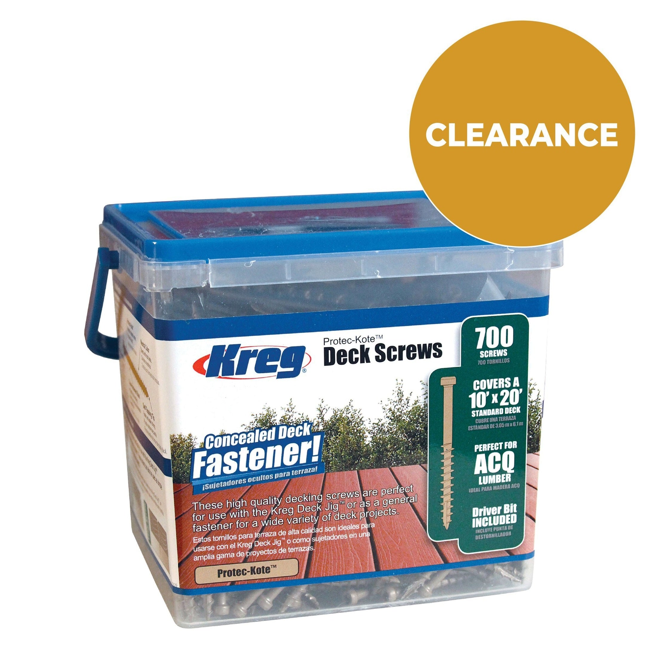 Protec-Kote Deck Screws - 700ct
