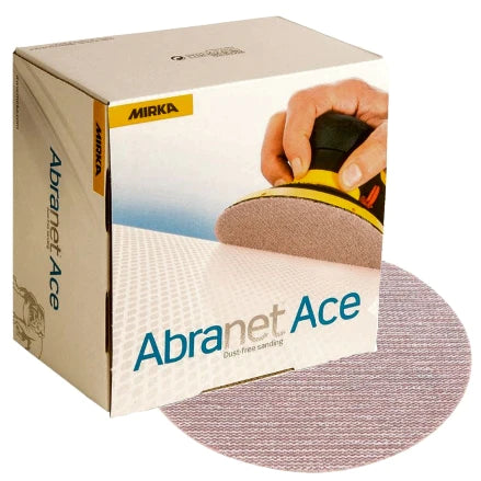 MIRKA ABRANET ACE 6" GRIP SANDING DISCS, AC-241 SERIES 50x
