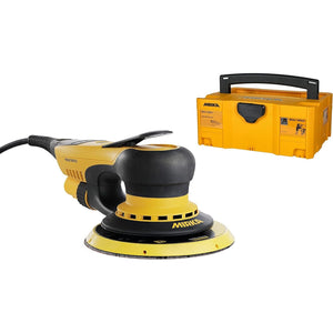 MIRKA DEROS 6" ELECTRIC SANDER 650CV 5MM ORBIT, VACUUM-READY