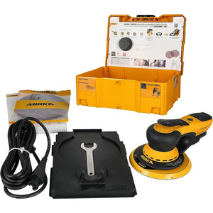 MIRKA DEROS 6" ELECTRIC SANDER 650CV 5MM ORBIT, VACUUM-READY