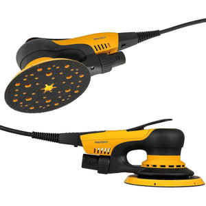 MIRKA DEROS 6" ELECTRIC SANDER 650CV 5MM ORBIT, VACUUM-READY