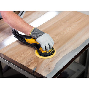 MIRKA DEROS 6" ELECTRIC SANDER 650CV 5MM ORBIT, VACUUM-READY