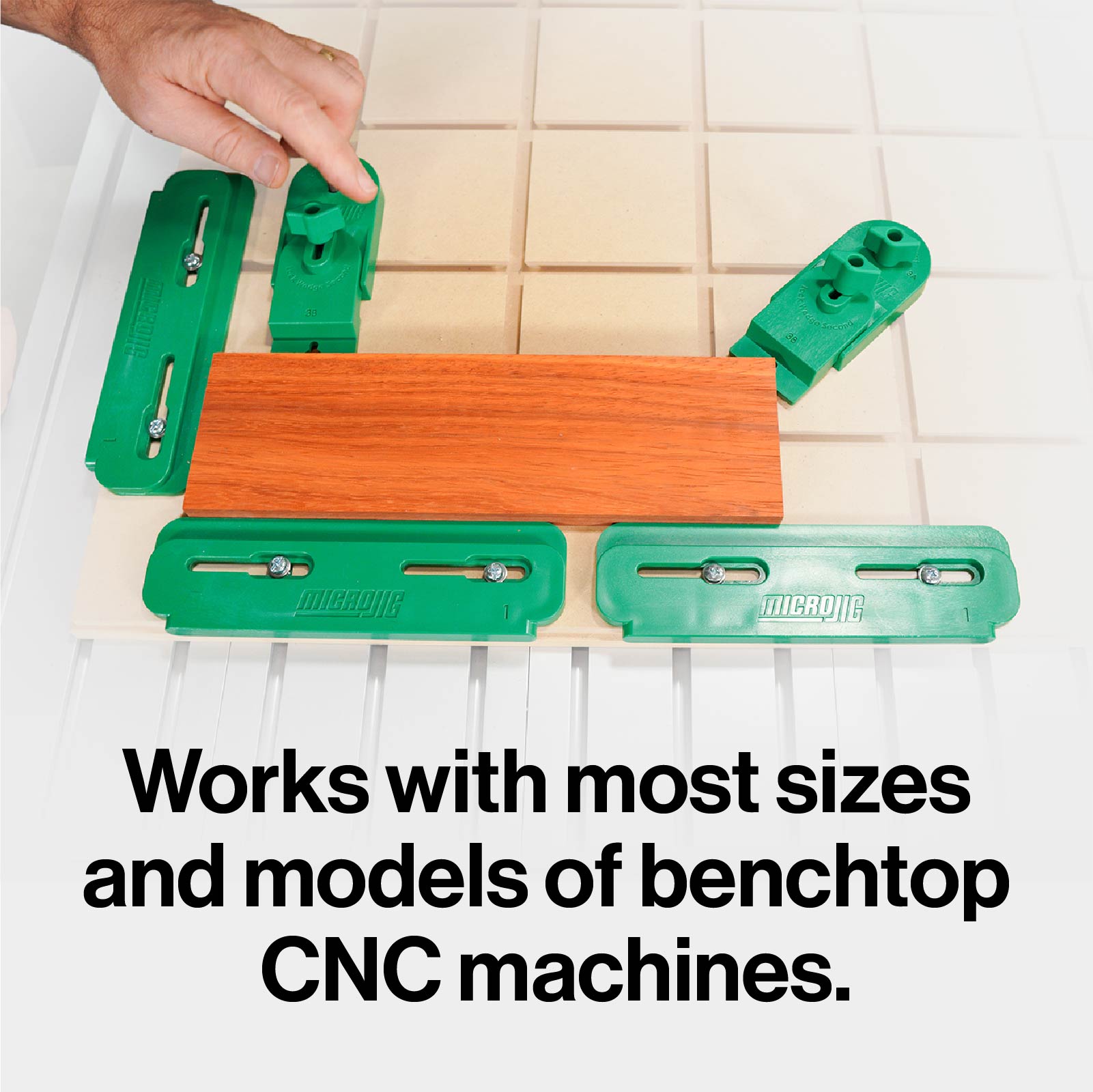Microjig CN-P1234K11 - MATCHFIT CNC Workholding Kit