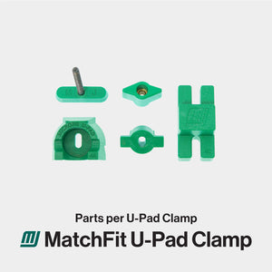 Microjig CN-P4K2 - MATCHFIT U-Pad Clamp 2-Pack