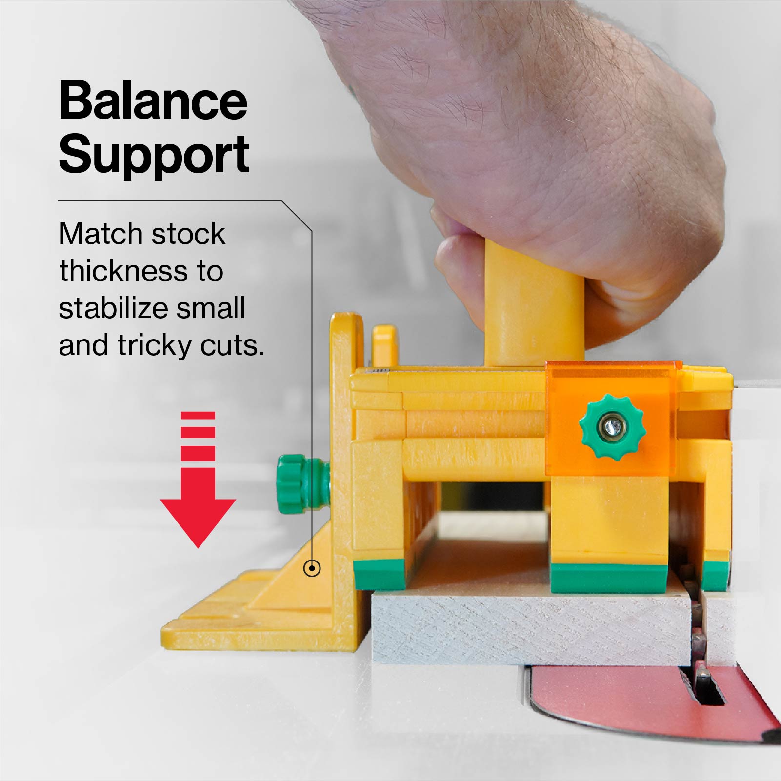 Microjig GR-100+ GRR-RIPPER+ Pushblock for Table Saws