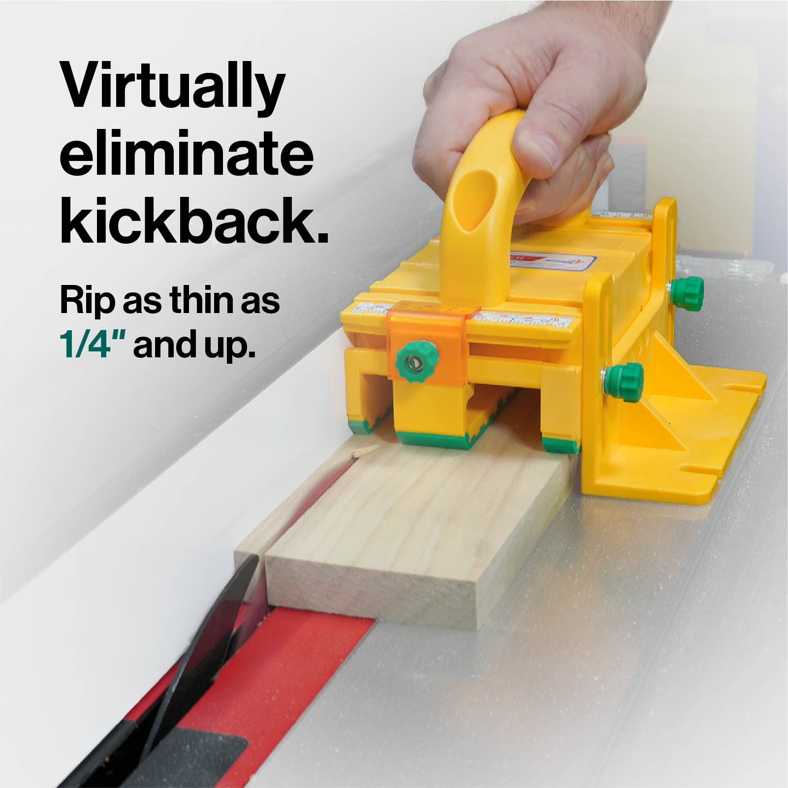 Microjig GR-100+ GRR-RIPPER+ Pushblock for Table Saws