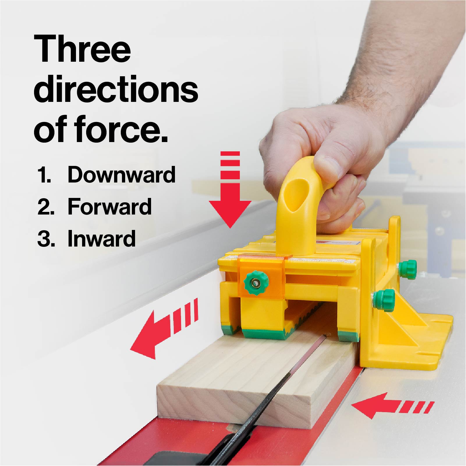 Microjig GR-100+ GRR-RIPPER+ Pushblock for Table Saws