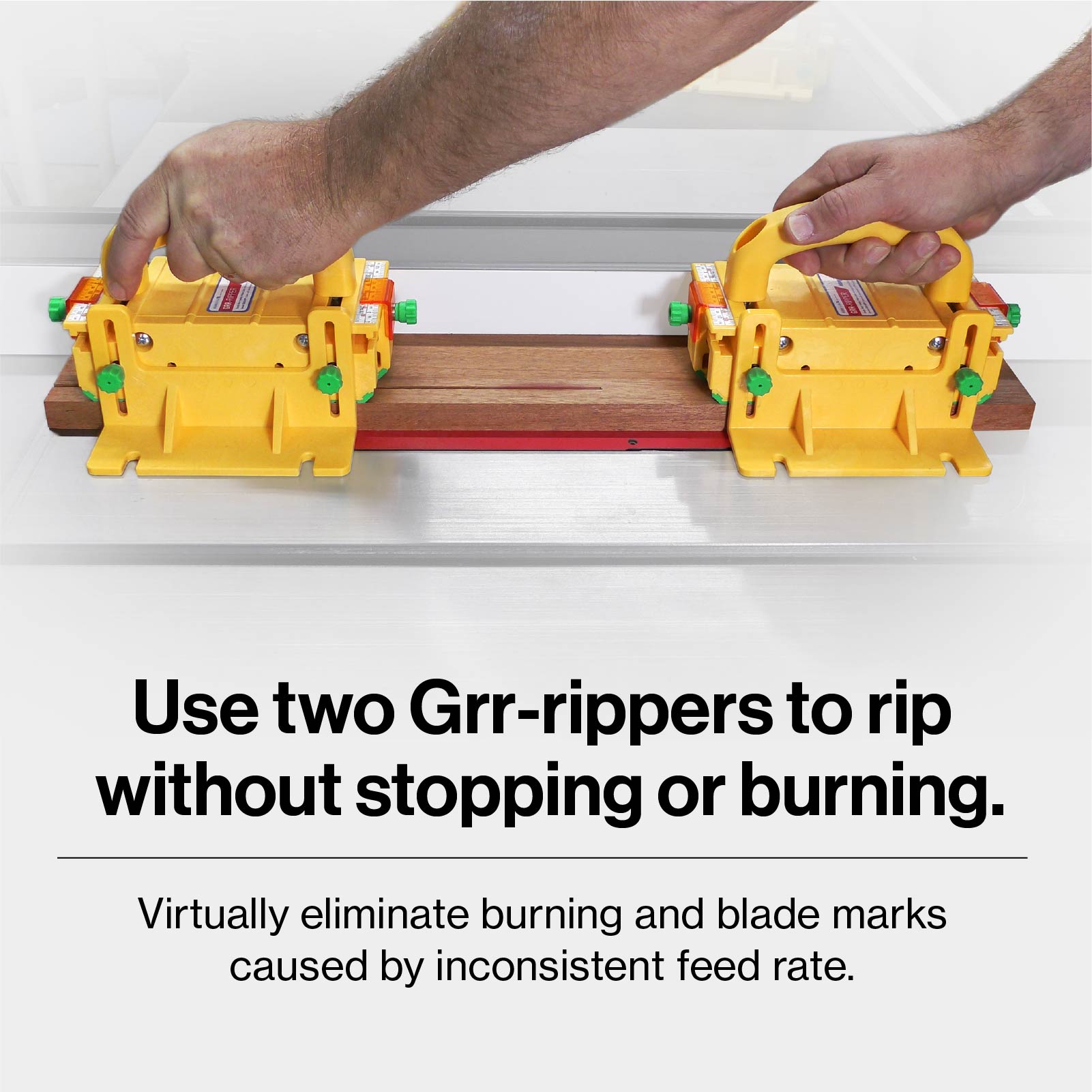 Microjig GR-100+ GRR-RIPPER+ Pushblock for Table Saws