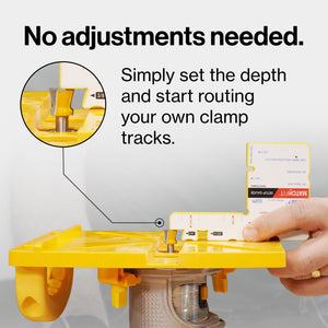 Microjig MFRG-400-025 - MATCHFIT Grid Router Guide