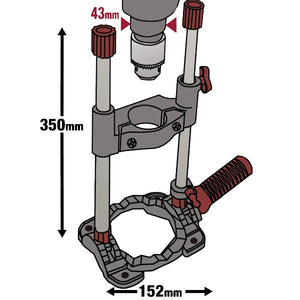 Milescraft 1368 43mm Ø DrillMate