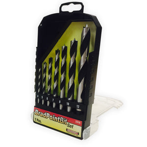 Milescraft 2318 7 Pc. Metric BradPoint Bit Set