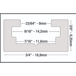 Milescraft 4039 T-Trax36