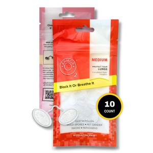 O2 Armor Nasal Filters