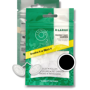 O2 Armor Nasal Filters