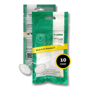 O2 Armor Nasal Filters