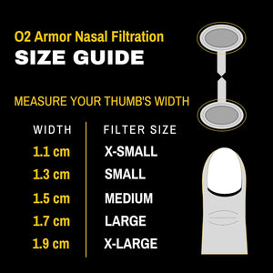 O2 Armor Nasal Filters
