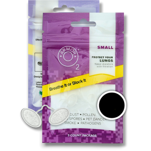O2 Armor Nasal Filters