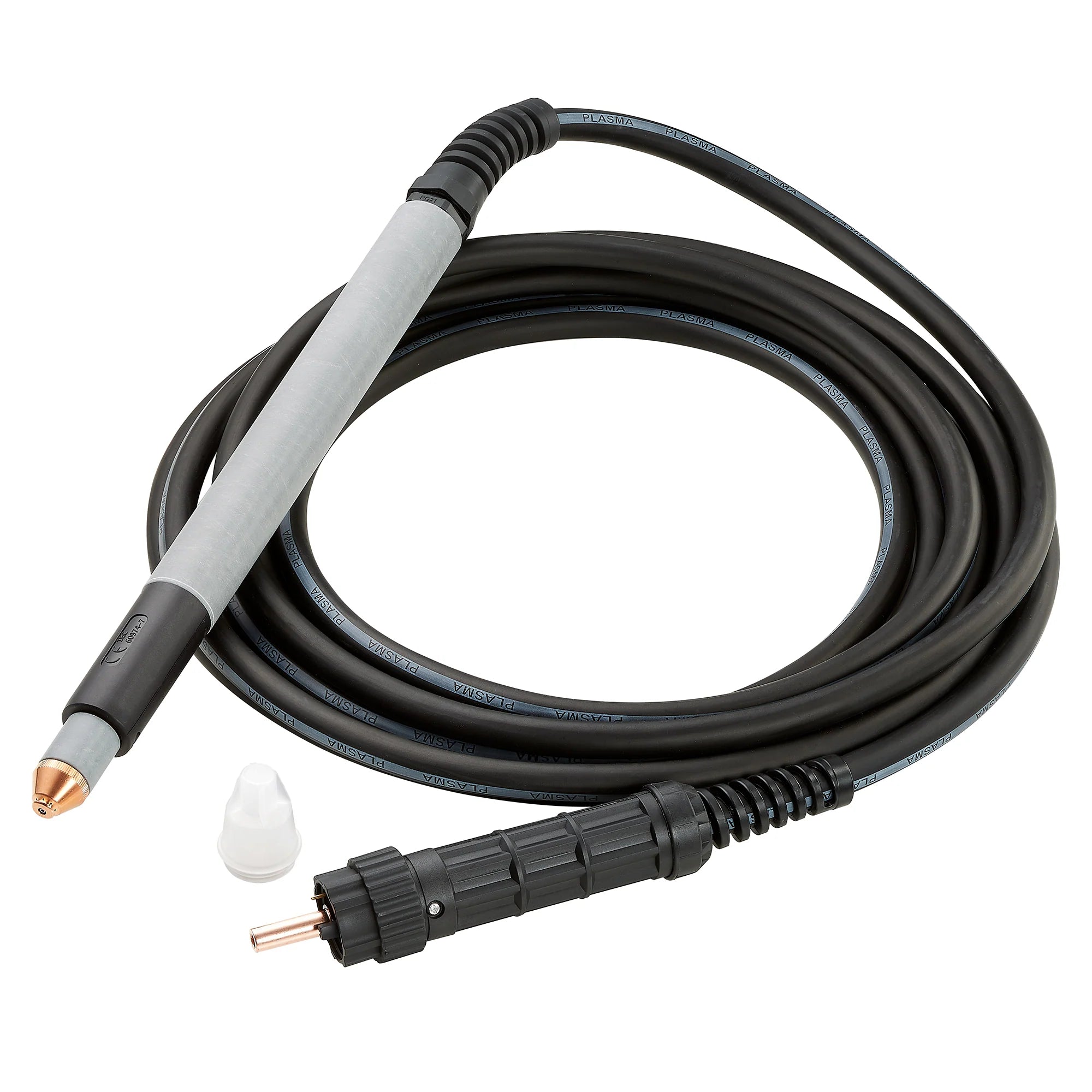 Torche plasma 75° manuelle 7,6 mètres pour POWERMAX 65/85/105 sans consommables Ref HYPERTHERM: 059473 Torche plasma 75° manuelle 7,6 mètres pour POWERMAX 65/85/105 sans consommables Ref HYPERTHERM: 059473