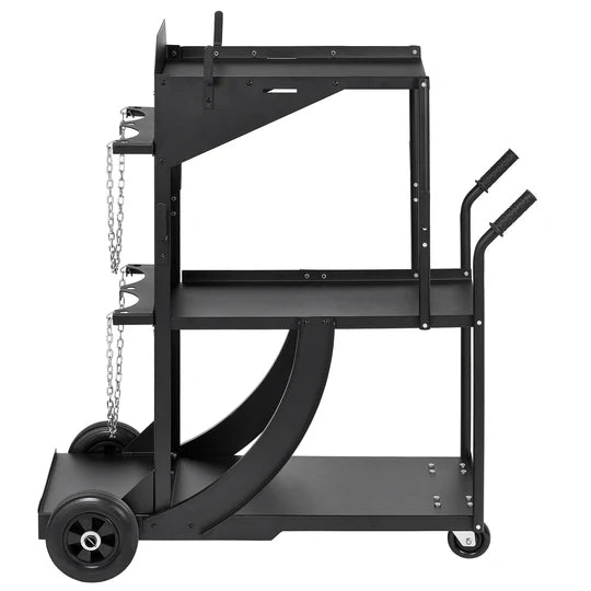 PrimeWeld Tower Cart - Heavy-Duty Welding Cart for TIG + MIG + Plasma Cutters