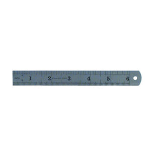 ROK 28300 6" 150 MM Stainless Steel Ruler