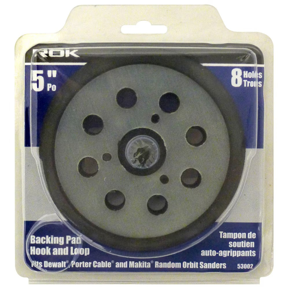 ROK 53002 5" Hook And Loop Replacement Pad