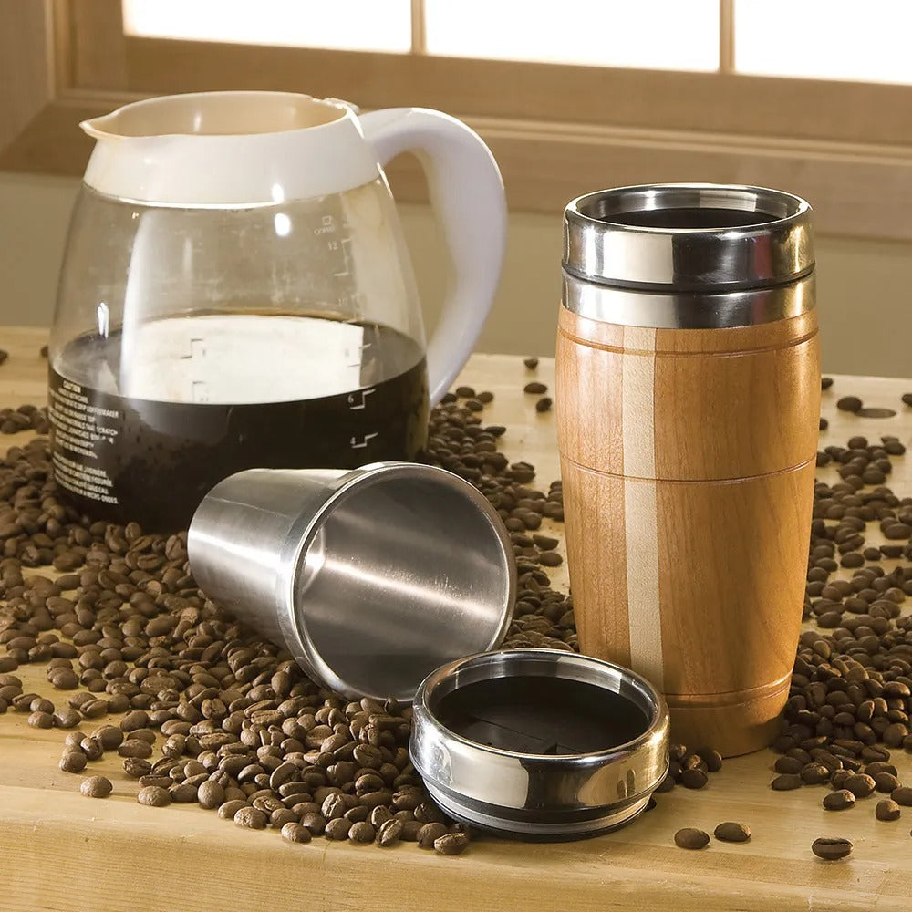 Rockler 27188 - Travel Mug Turning Kit, 16 oz.