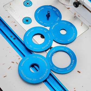 Rockler 55415 - Set of 5 Snap-Lock Insert Rings