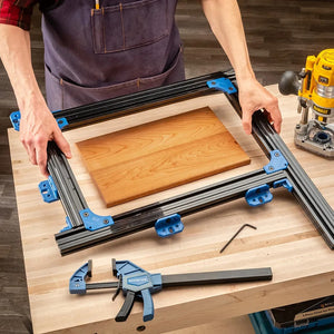 Rockler 65130 - Cutting Board Juice Groove Routing Jig