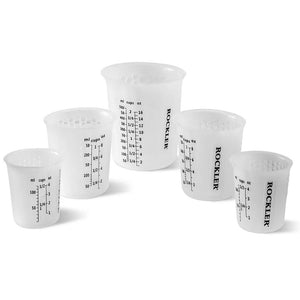 Rockler 67524 - 5-Piece Silicone Mixing Cup Set