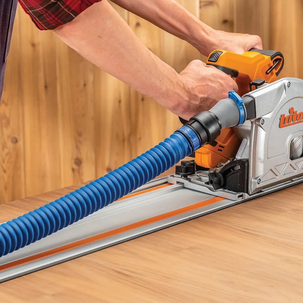 Rockler 68066 - Dust Right Click-Connect Hose Adapter for FlexiPort 3' to 12' Expandable Hose