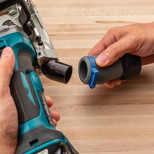 Rockler 68966 - Dust Right FlexiPort Power Tool Hose Kit with Click-Connect, 3' to 12' Expandable Hose