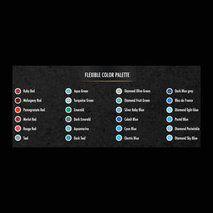 StarBond 24-Choices Mica Powder Creativity Set Red, Blue, Green , 10g bottles