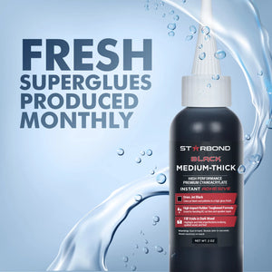 StarBond Black Medium-Thick CA Glue
