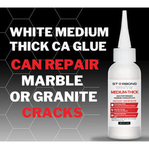 StarBond White Heavy Medium CA Glue Medium Thick