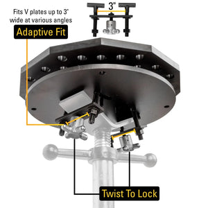 Strong Hand TSBA14C-2PK Scout Duo, Tripod + Fixture Kit 5/8" System