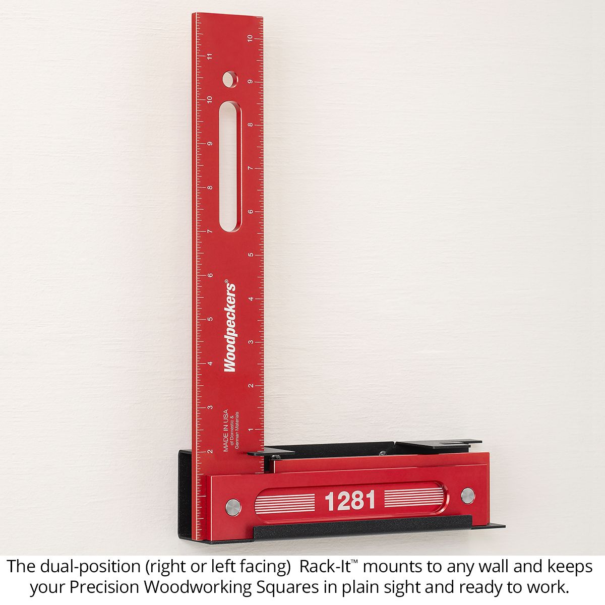 Woodpeckers 1281 Precision Woodworking Square - 12" X 8"