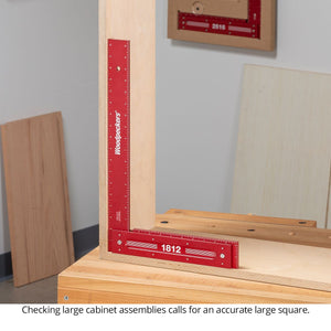 Woodpeckers 26” and 18” Precision Woodworking Squares