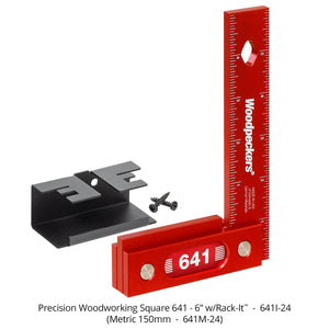 Woodpeckers 641 and 851 Precision Woodworking Squares